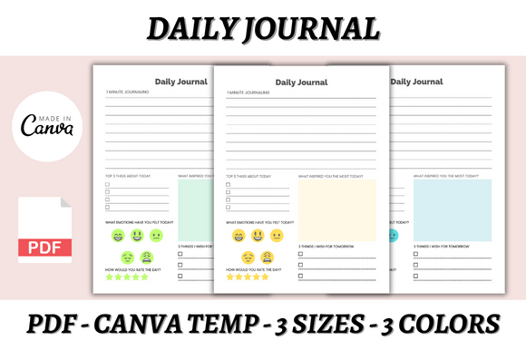 Daily Journal Canva Template: Streamline Your Creative Workflow