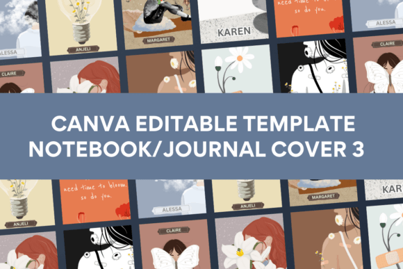 Design Notebooks That Actually Sell: A Look at the Canva Notebook & Journal Cover Template3