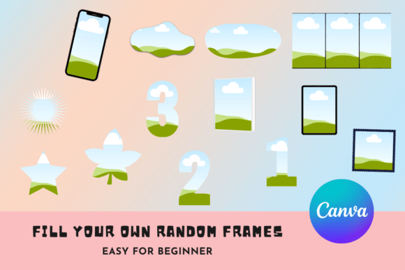 Random Canva Frames: Easy Templates for Beginners