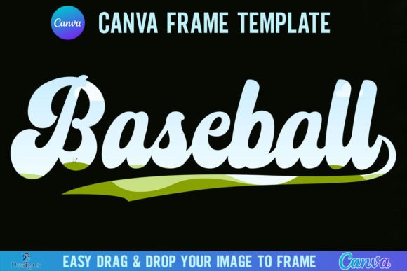 Retro Baseball Canva Frame: A Guide for Creators
