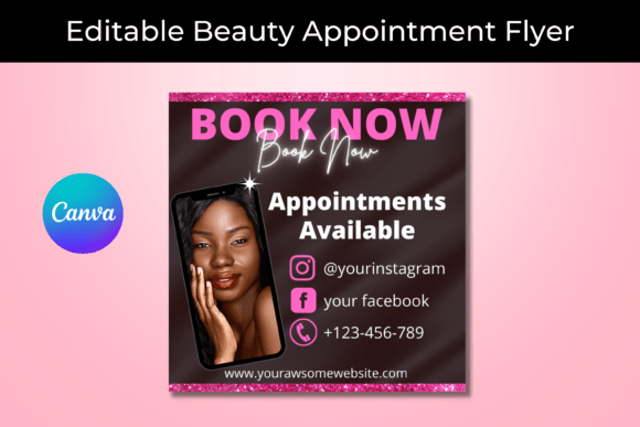 Transform Bookings with a DIY Beauty Flyer Canva Template