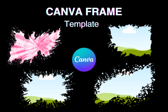 Watercolor Splash Canva Frame Effect: Elevate Your Digital Art